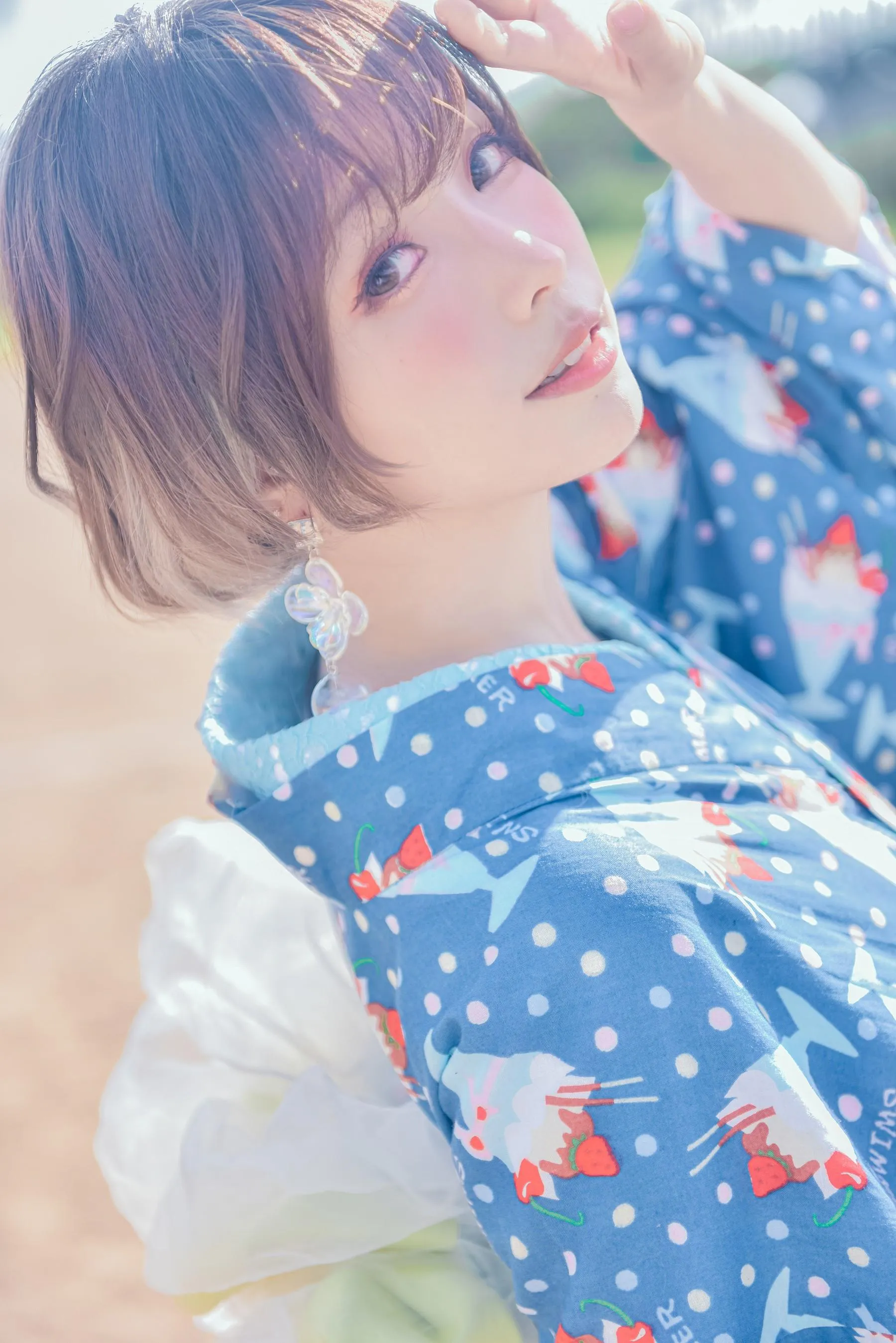 ElyEE子 – NO.119 2023.august A-聖代浴衣 Sundae Yukata [29P]插图